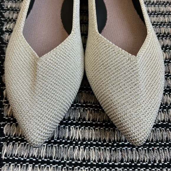 NWOB Rothy's The Point II Flat in Diamond Twill - Picture 6 of 17